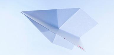 Par Avion　Origami Paper Plane Letter Paper