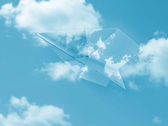 Par Avion Stealth　Origami Paper Plane Letter Paper