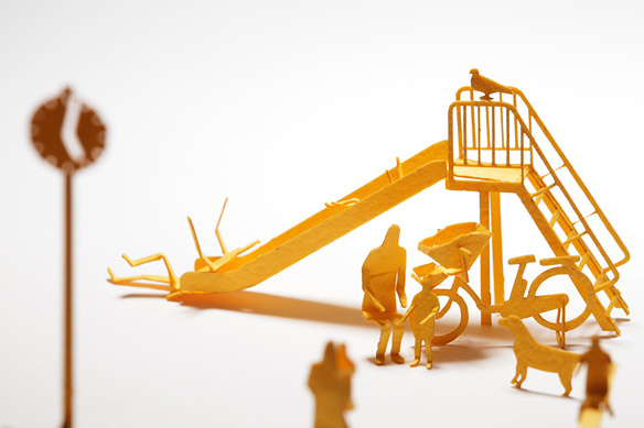 1/100 SCALE ARCHITECTURAL MODEL ACCESSORIES SERIES No. 17 Park 1 