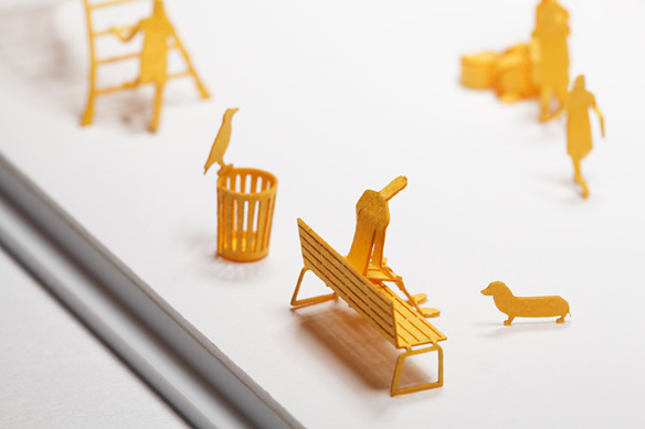 1/100 SCALE ARCHITECTURAL MODEL ACCESSORIES SERIES No. 17 Park 1 