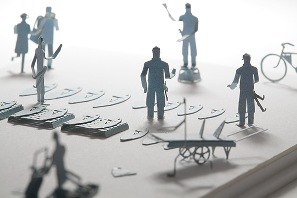 1/100 ARCHITECTURAL MODEL ACCESSORIES SERIES No.28 Tsukiji Fish Market