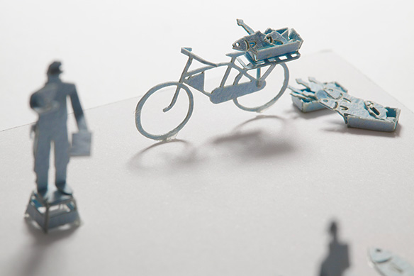 1/100 ARCHITECTURAL MODEL ACCESSORIES SERIES No.28 Tsukiji Fish Market