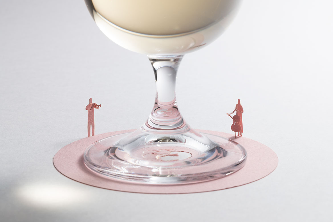 1/100 ARCHITECTURAL MODEL COASTERS KUNITACHI COLLEGE OF MUSIC 100th ANNIVERSARY EDITION