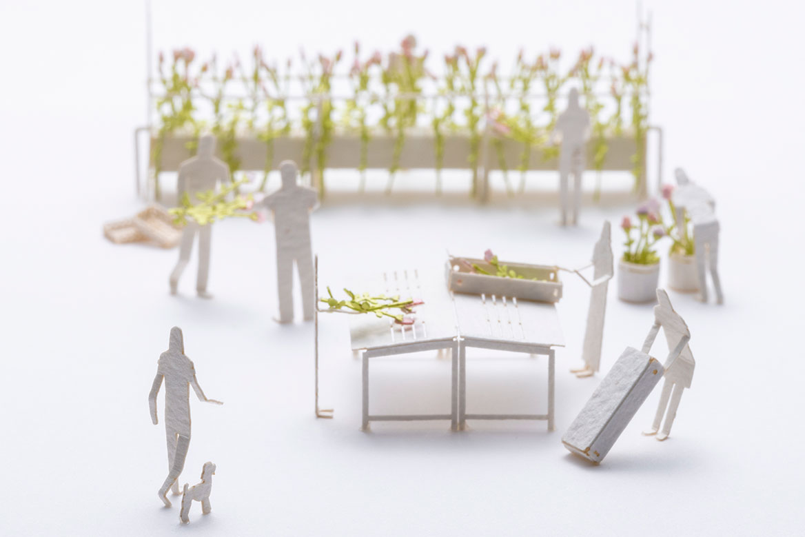 1/100 ARCHITECTURAL MODEL ACCESSORIES SERIES Special Edition Mallow 10th Anniversary