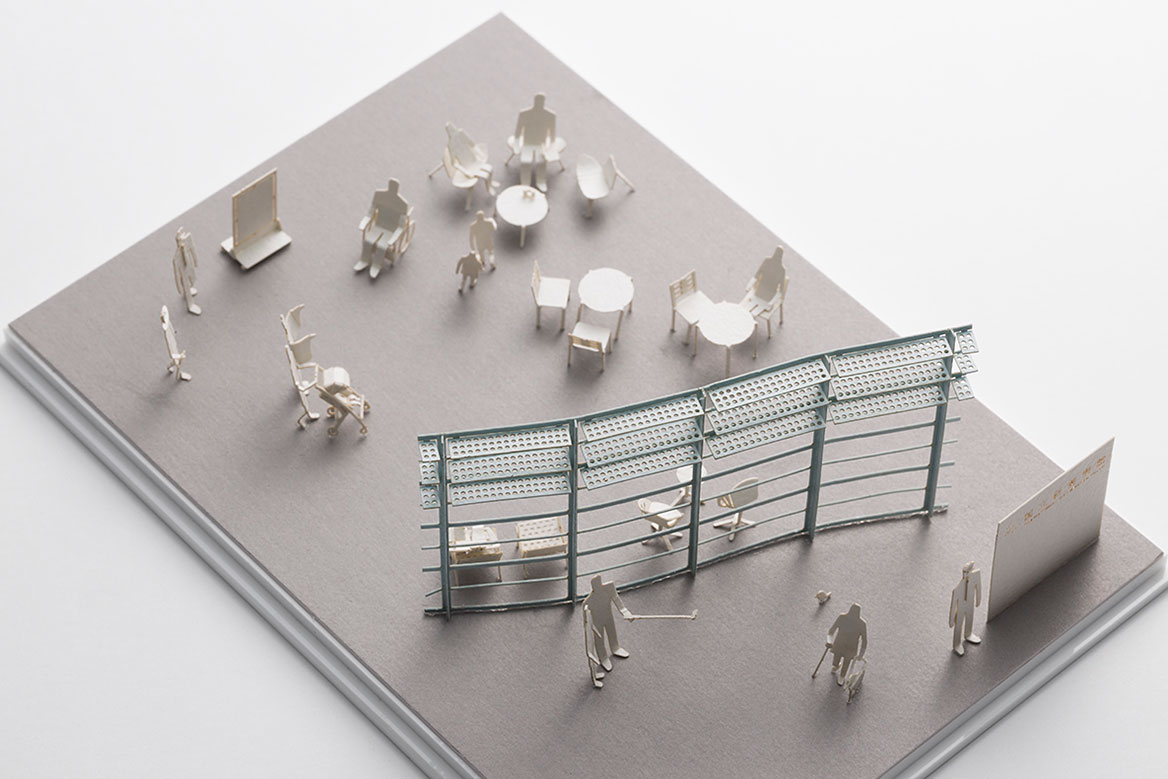 1/100 ARCHITECTURAL MODEL ACCESSORIES SERIES Special edition The National Art Center,Tokyo