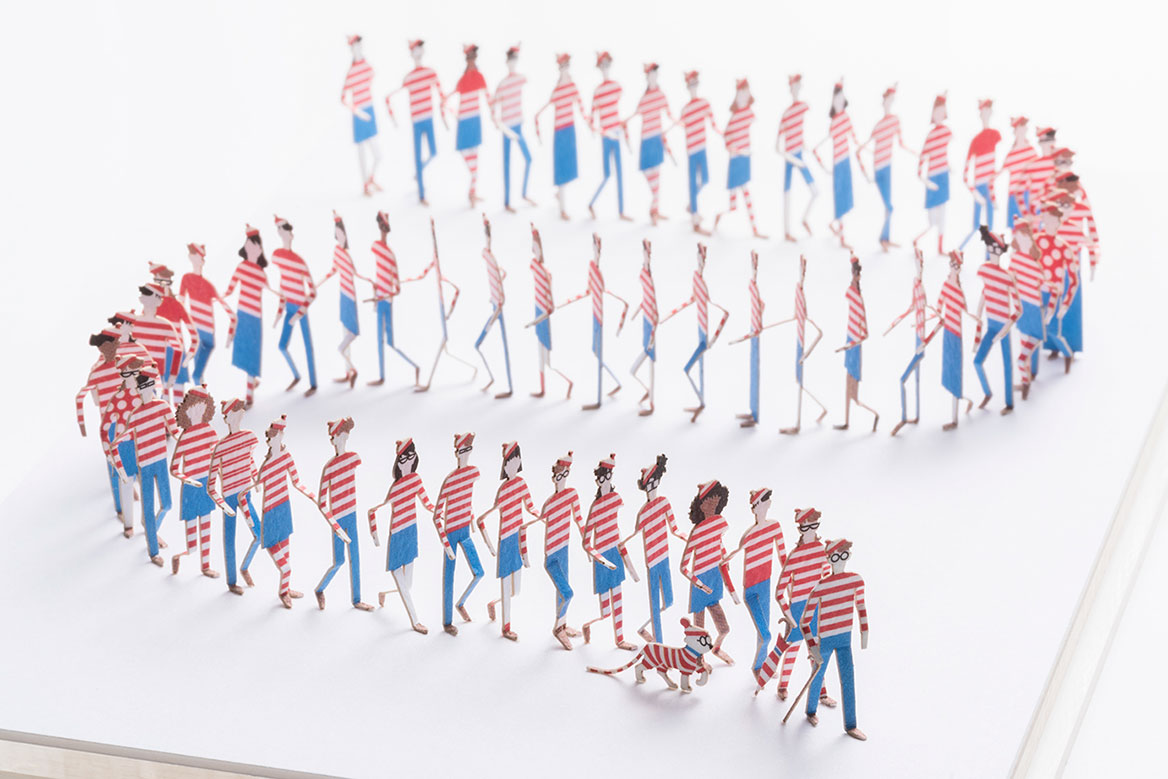 1/100 ARCHITECTURAL MODEL ACCESSORIES SERIES Special edition Where's Wally