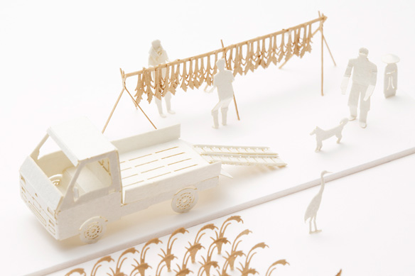 1/100 ARCHITECTURAL MODEL ACCESSORIES SERIES No.53 Rice Harvest