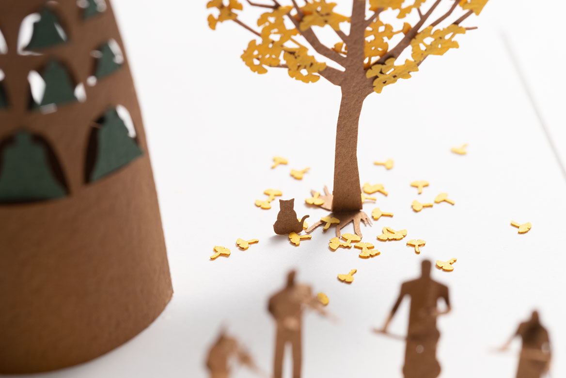 1/100建築模型用添景セット スペシャルエディション 国立音楽大学 創立100周年編